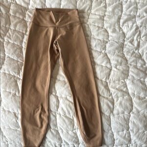 ALO Yoga Tan High-Waisted Leggings